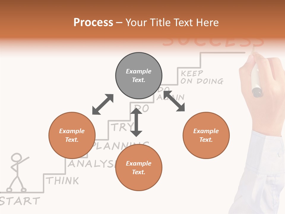 Shirt Writing Concepts PowerPoint Template