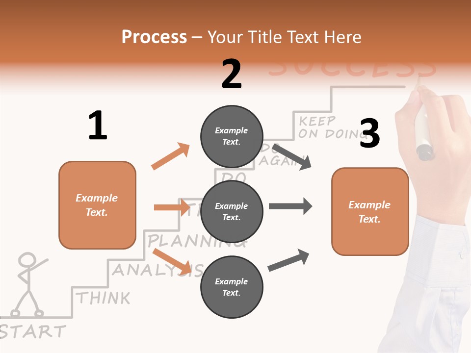 Shirt Writing Concepts PowerPoint Template