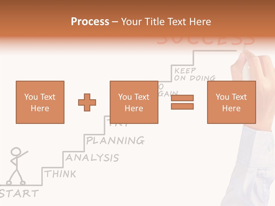 Shirt Writing Concepts PowerPoint Template