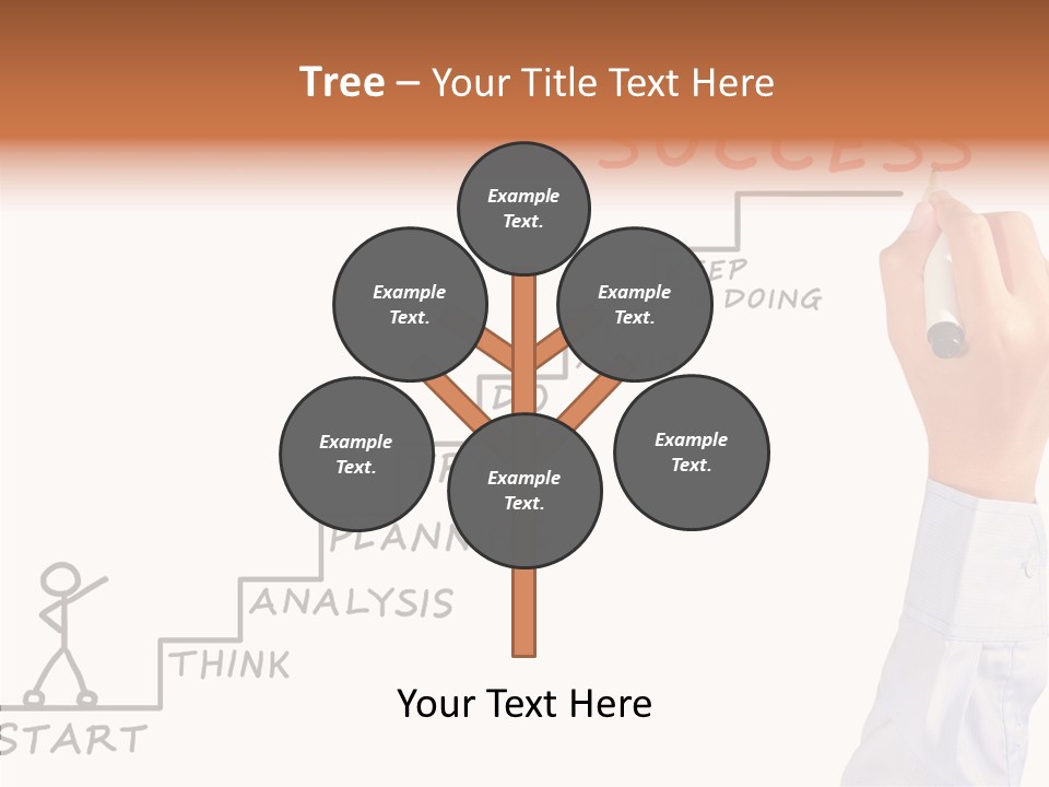 Shirt Writing Concepts PowerPoint Template