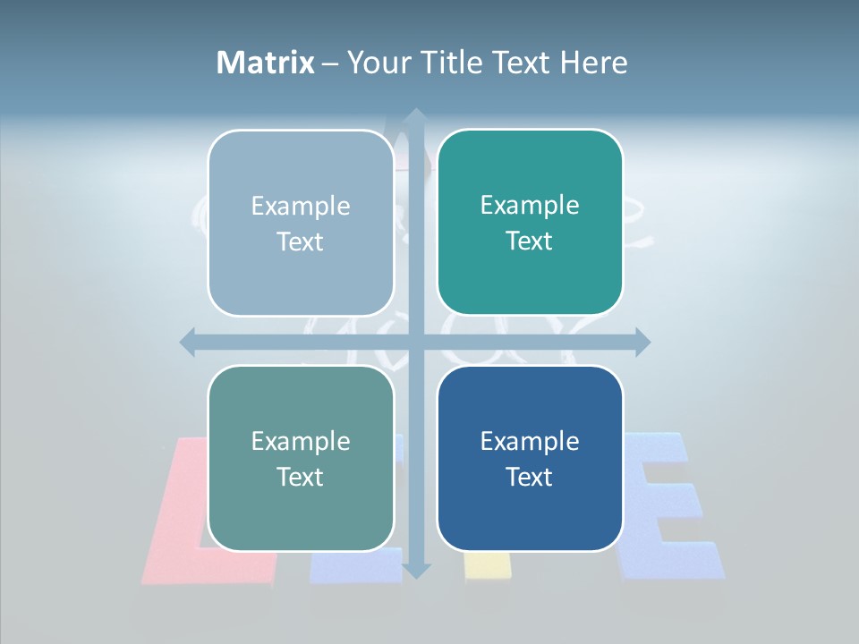 Conceptual Idea Word PowerPoint Template