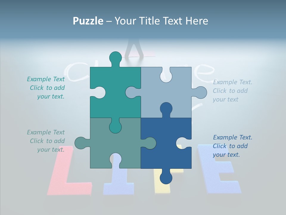 Conceptual Idea Word PowerPoint Template