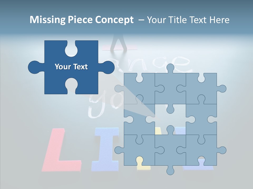 Conceptual Idea Word PowerPoint Template