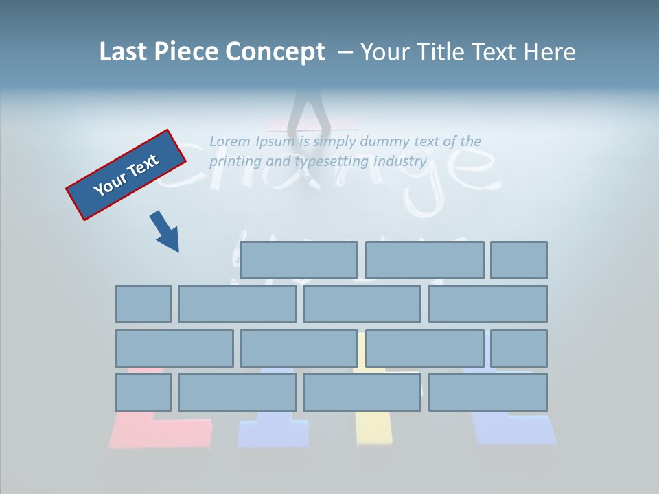 Conceptual Idea Word PowerPoint Template