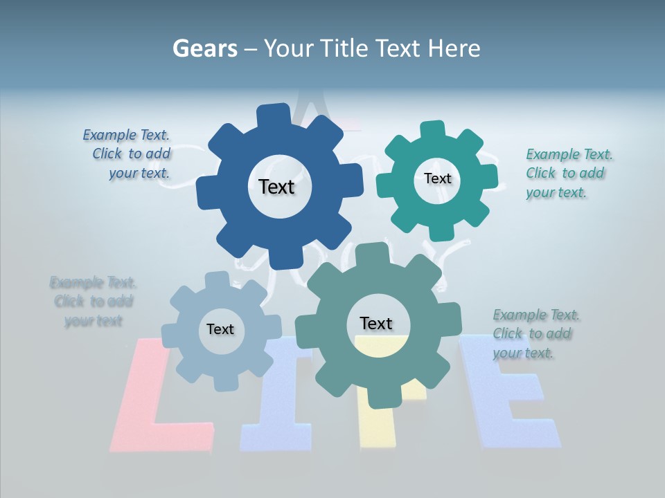 Conceptual Idea Word PowerPoint Template