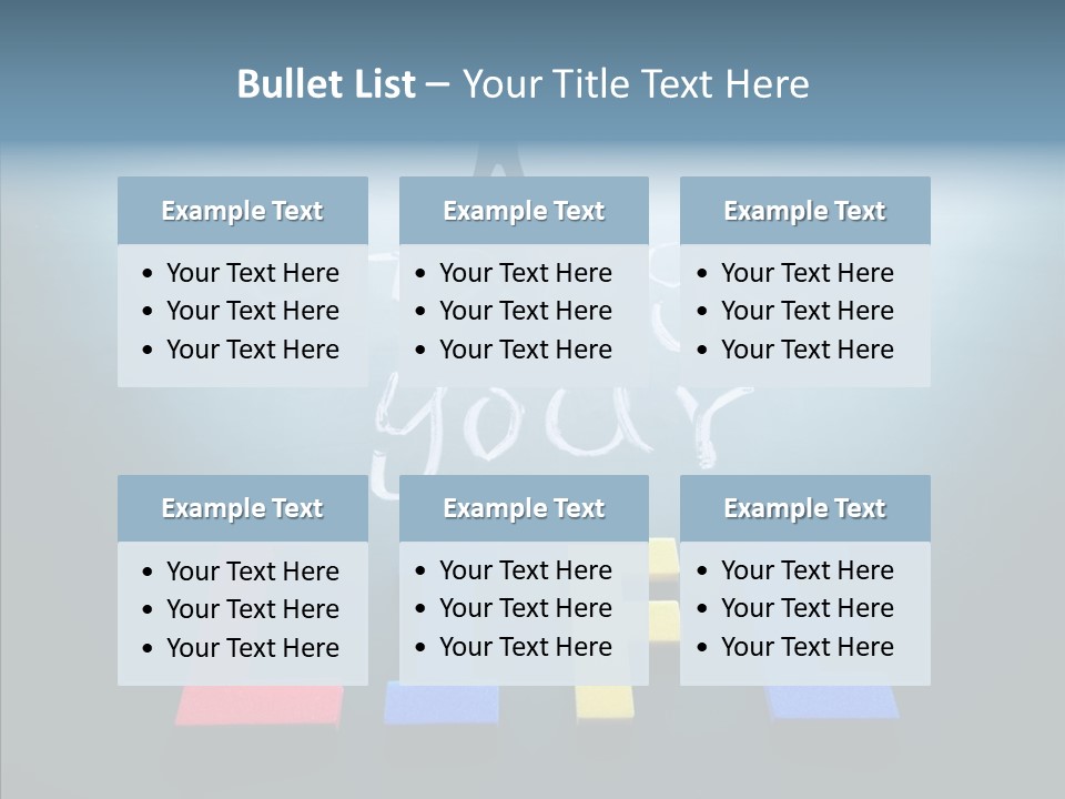 Conceptual Idea Word PowerPoint Template