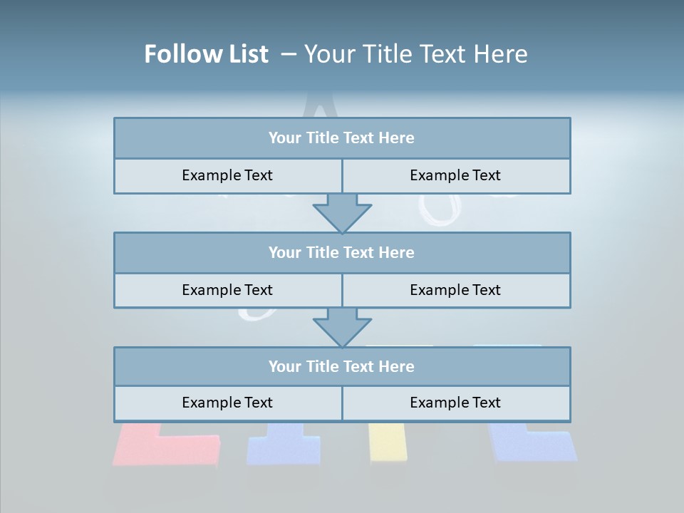 Conceptual Idea Word PowerPoint Template