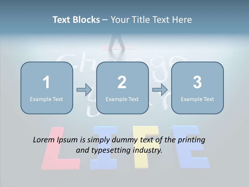 Conceptual Idea Word PowerPoint Template