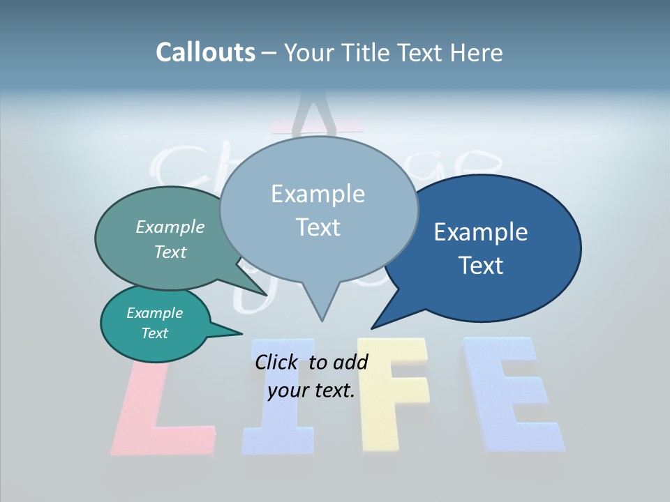 Conceptual Idea Word PowerPoint Template