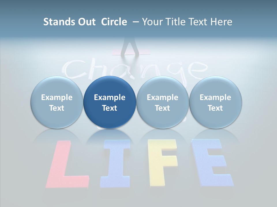 Conceptual Idea Word PowerPoint Template