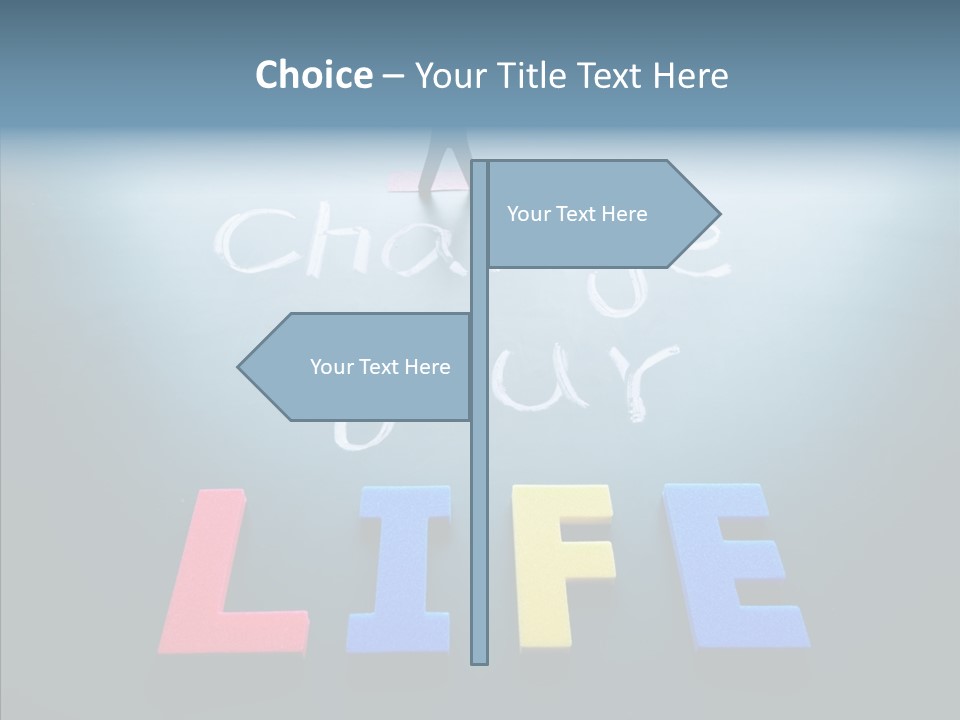 Conceptual Idea Word PowerPoint Template