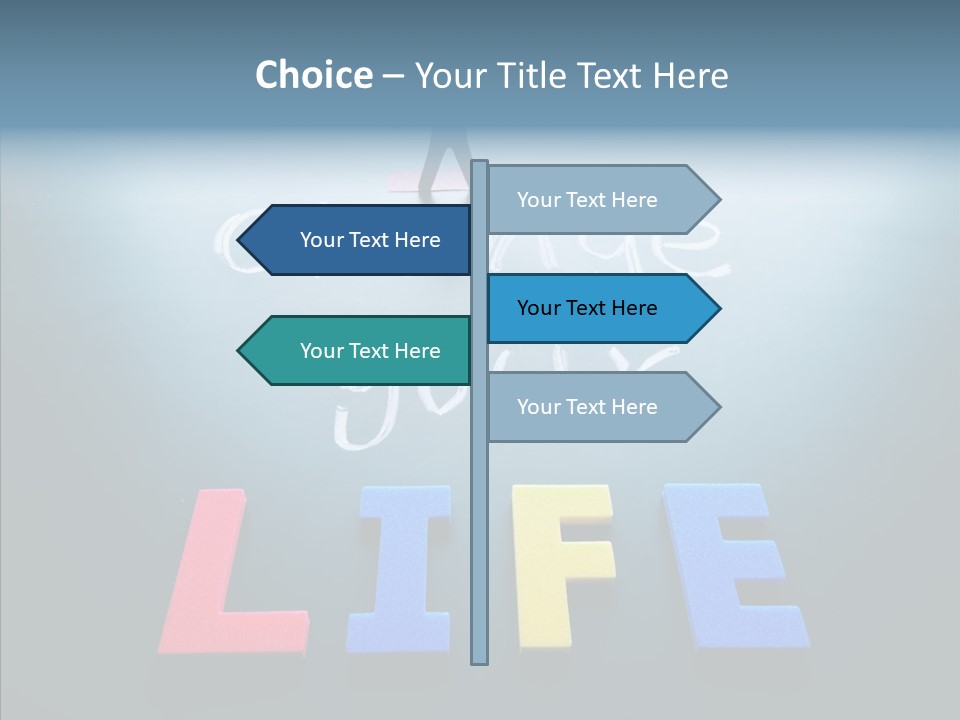 Conceptual Idea Word PowerPoint Template