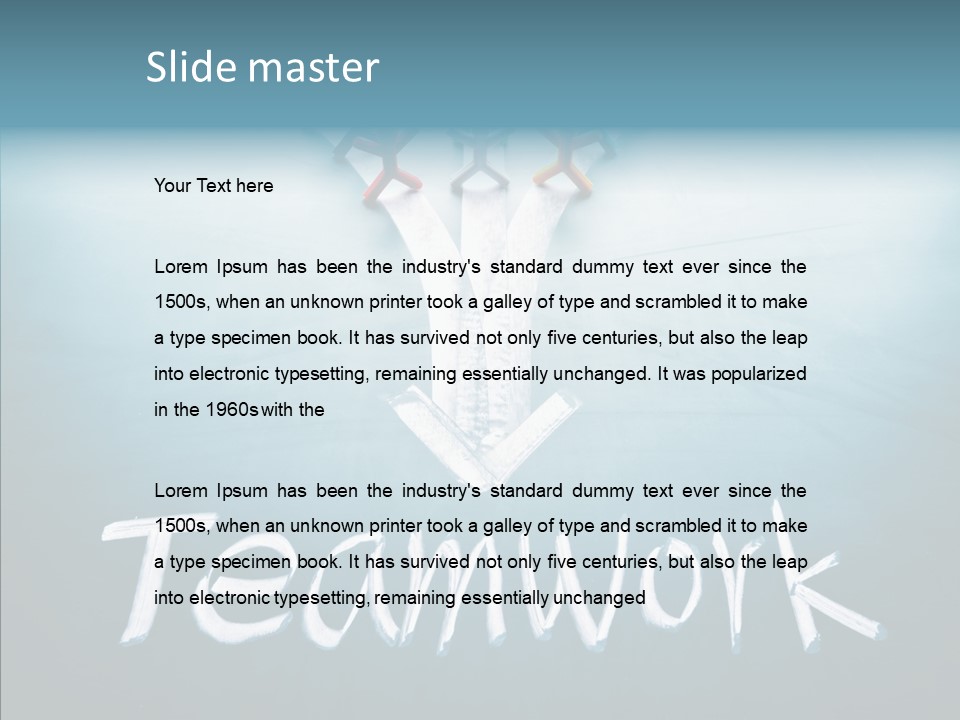 Togetherness Person Decision PowerPoint Template