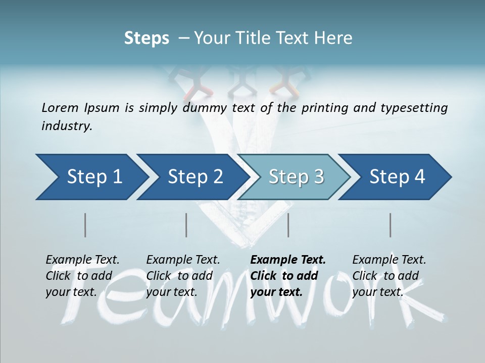 Togetherness Person Decision PowerPoint Template