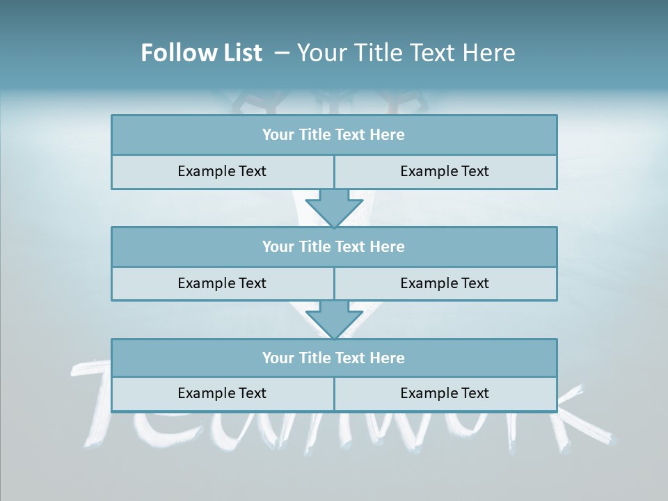 Togetherness Person Decision PowerPoint Template