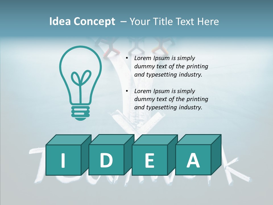 Togetherness Person Decision PowerPoint Template