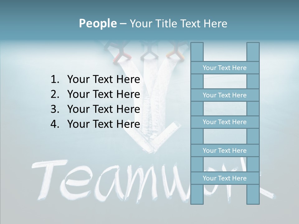 Togetherness Person Decision PowerPoint Template