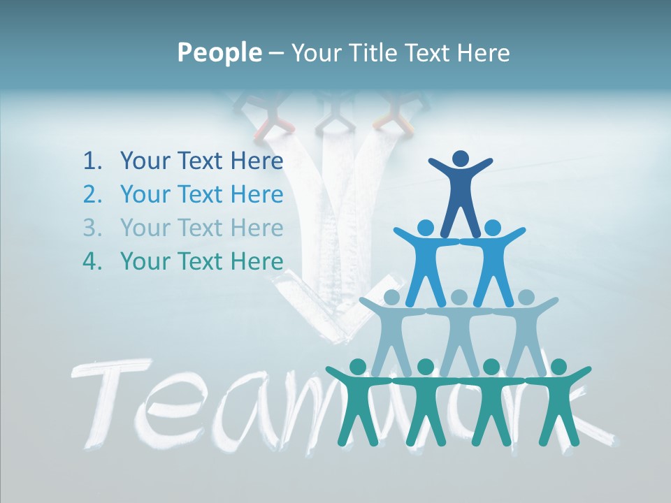 Togetherness Person Decision PowerPoint Template