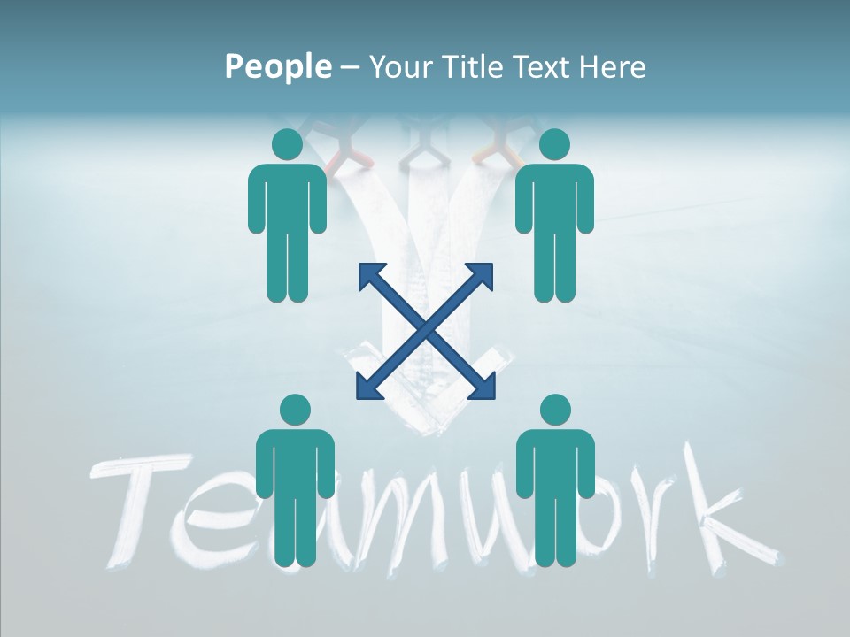 Togetherness Person Decision PowerPoint Template