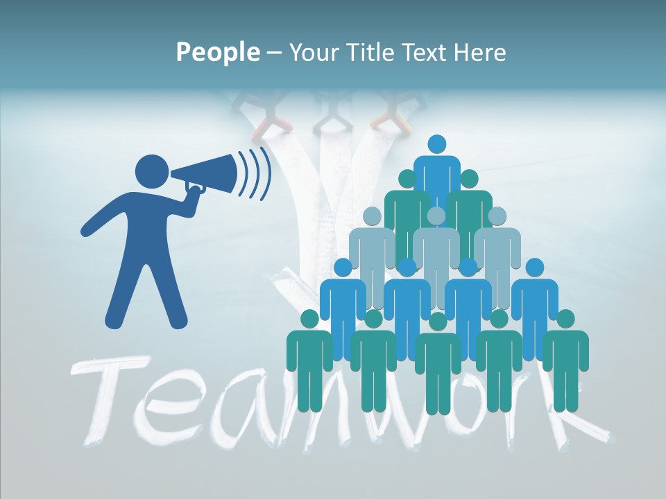 Togetherness Person Decision PowerPoint Template