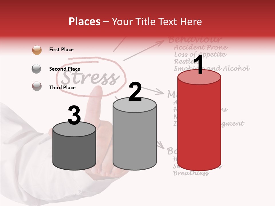 Breathless Prone Alcohol PowerPoint Template