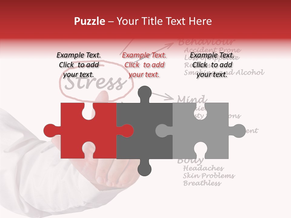 Breathless Prone Alcohol PowerPoint Template