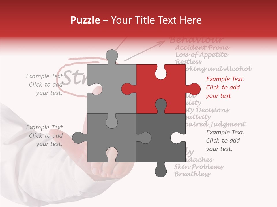 Breathless Prone Alcohol PowerPoint Template