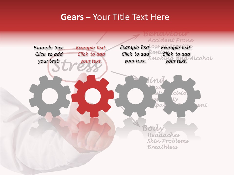 Breathless Prone Alcohol PowerPoint Template