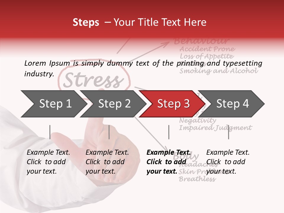 Breathless Prone Alcohol PowerPoint Template