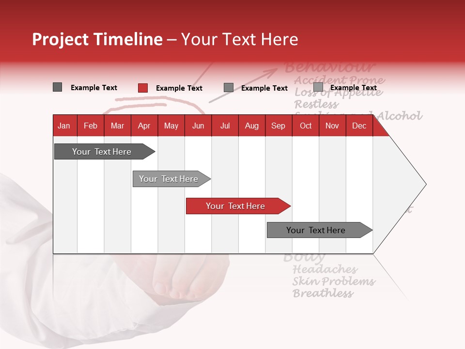 Breathless Prone Alcohol PowerPoint Template