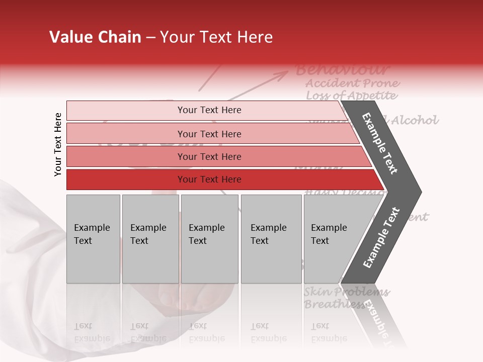 Breathless Prone Alcohol PowerPoint Template