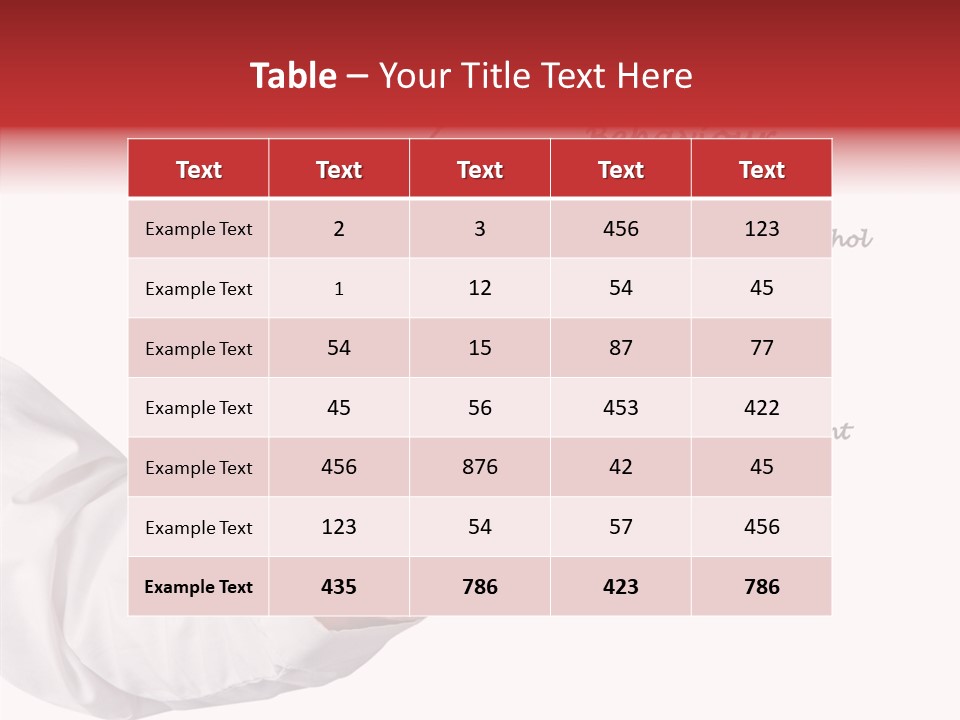 Breathless Prone Alcohol PowerPoint Template