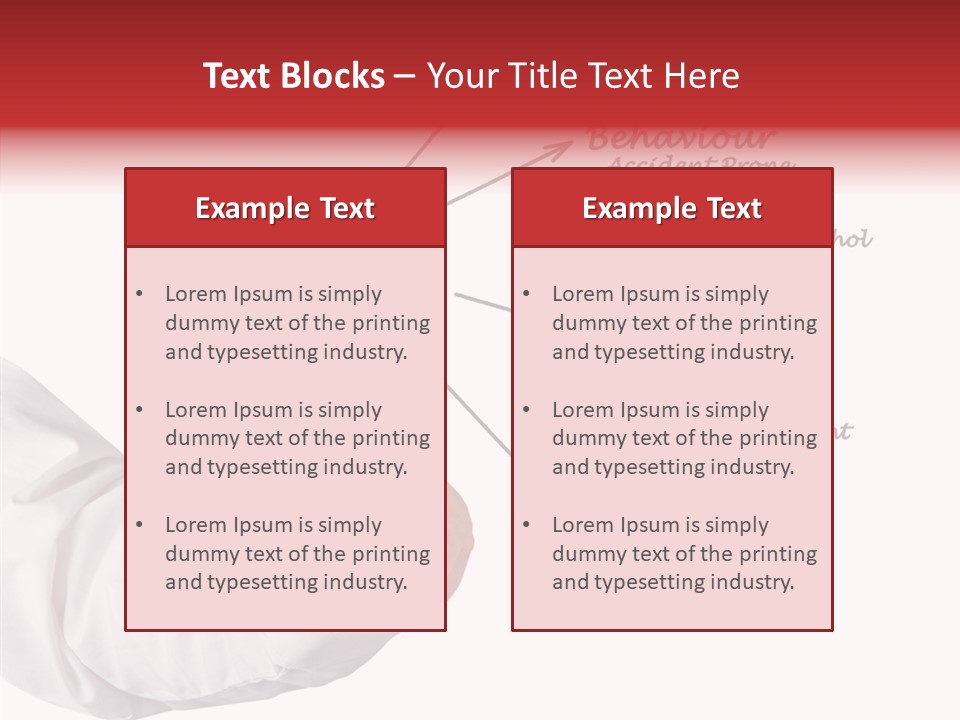 Breathless Prone Alcohol PowerPoint Template