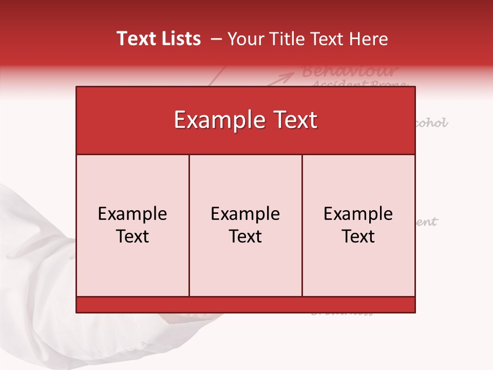 Breathless Prone Alcohol PowerPoint Template