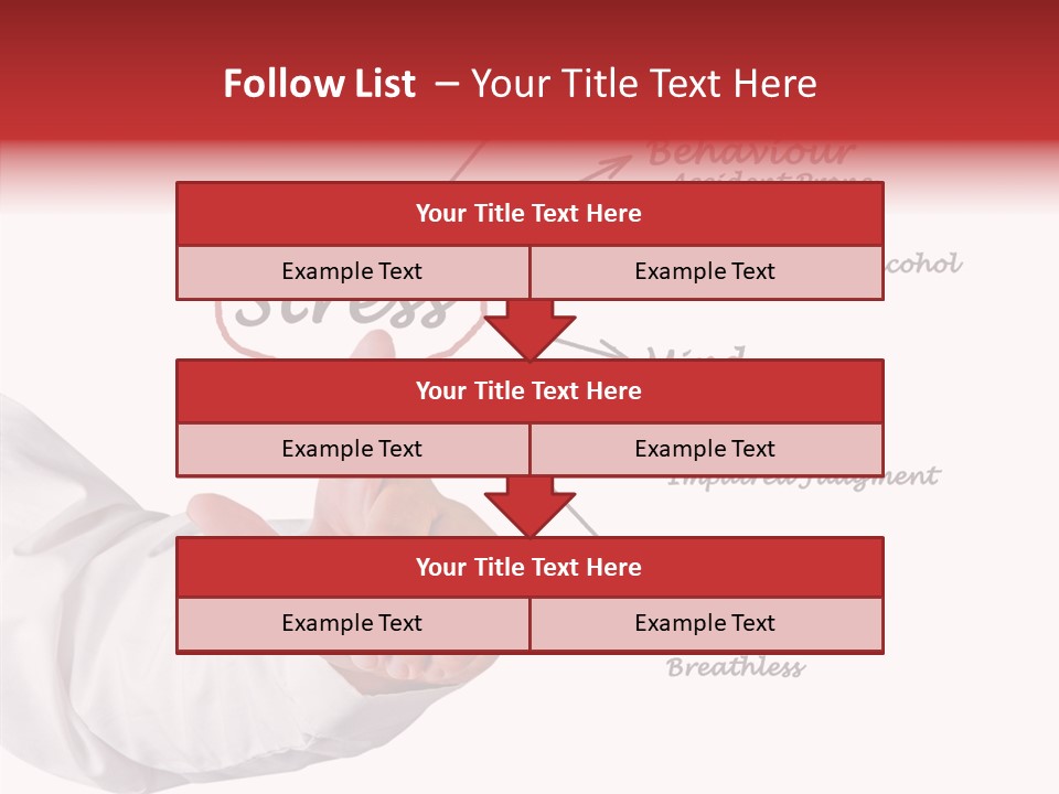 Breathless Prone Alcohol PowerPoint Template