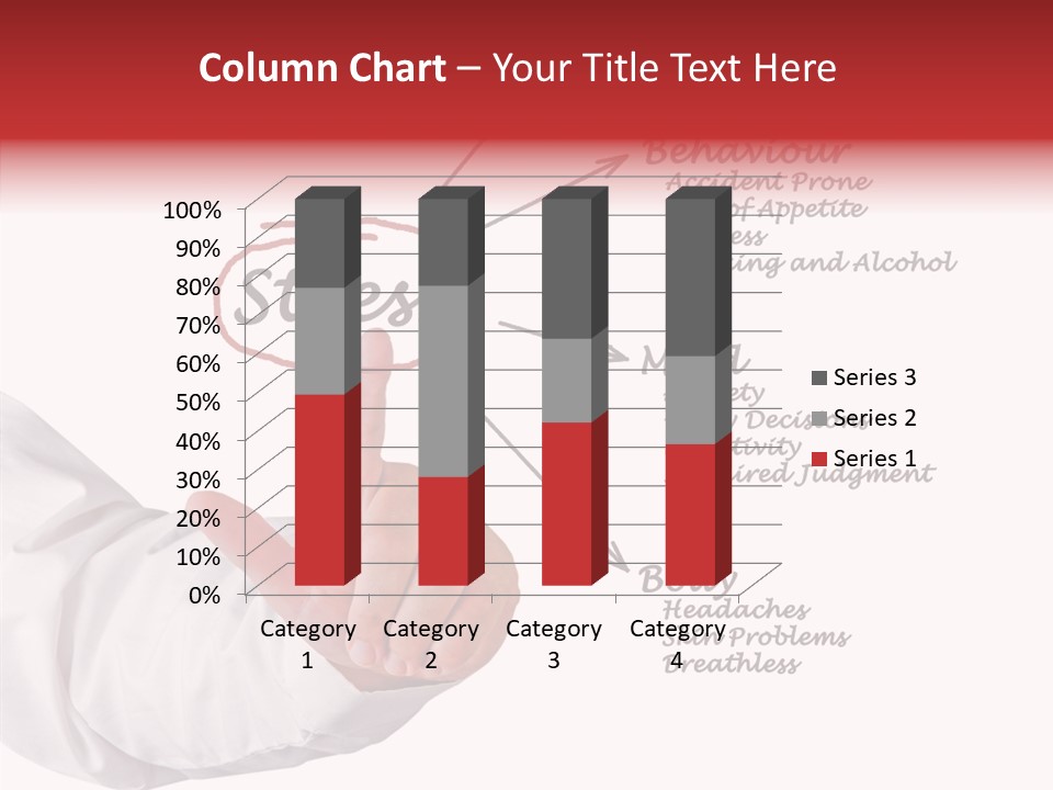 Breathless Prone Alcohol PowerPoint Template