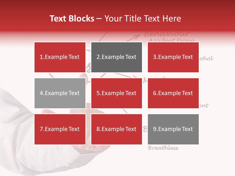 Breathless Prone Alcohol PowerPoint Template
