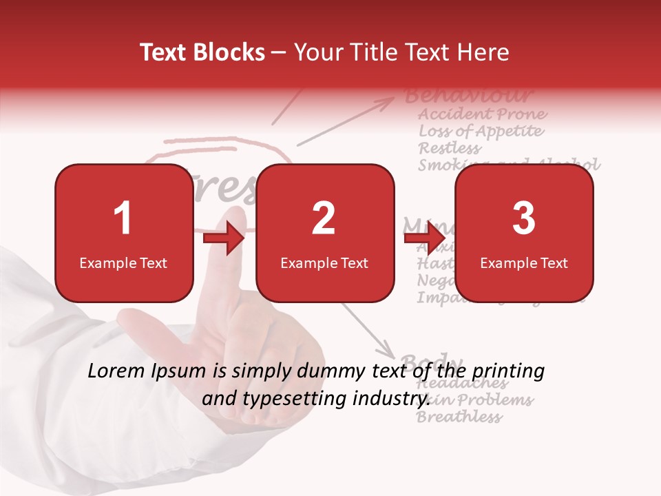 Breathless Prone Alcohol PowerPoint Template