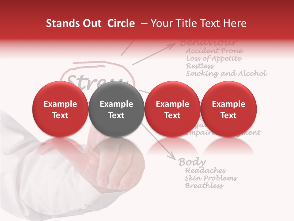 Breathless Prone Alcohol PowerPoint Template