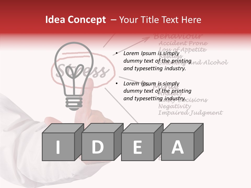 Breathless Prone Alcohol PowerPoint Template