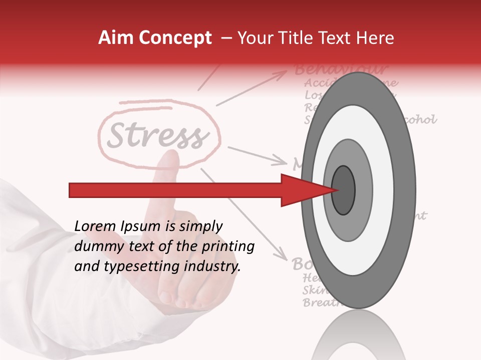 Breathless Prone Alcohol PowerPoint Template