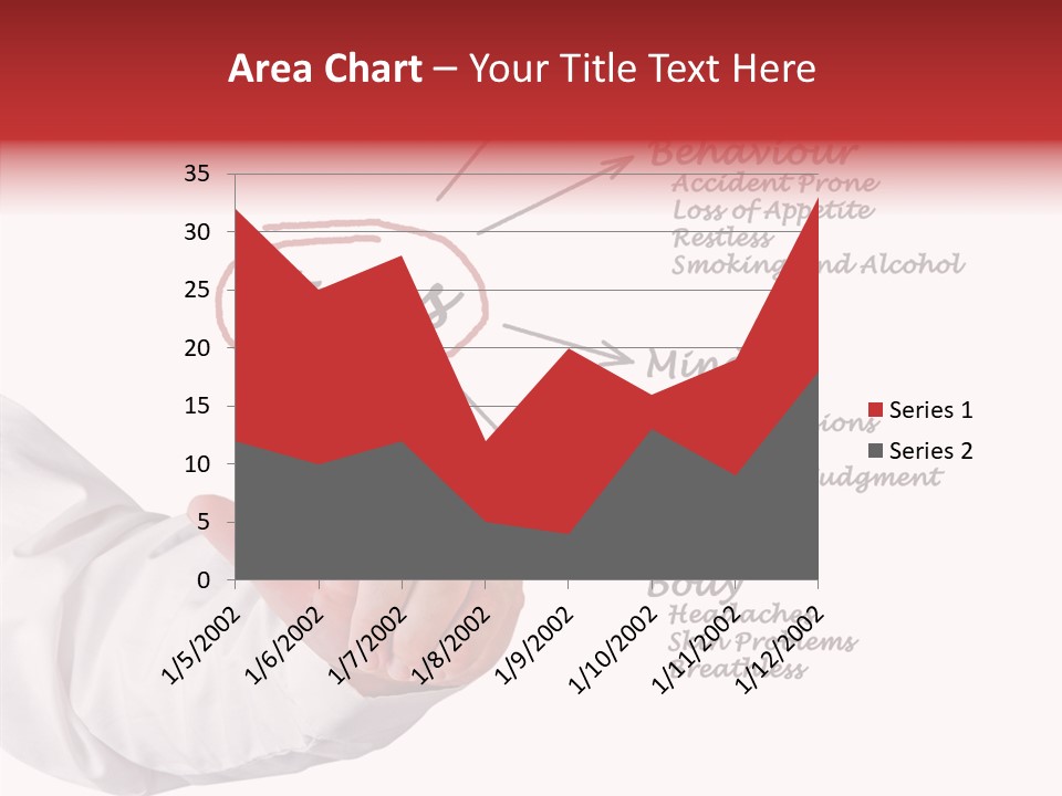 Breathless Prone Alcohol PowerPoint Template