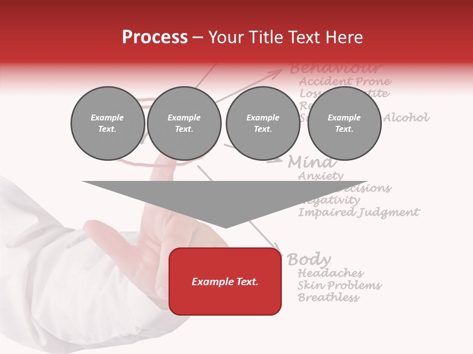 Breathless Prone Alcohol PowerPoint Template