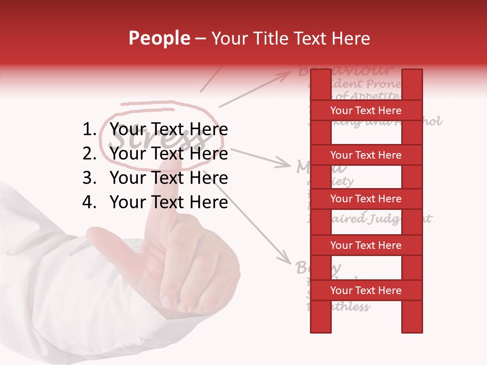 Breathless Prone Alcohol PowerPoint Template