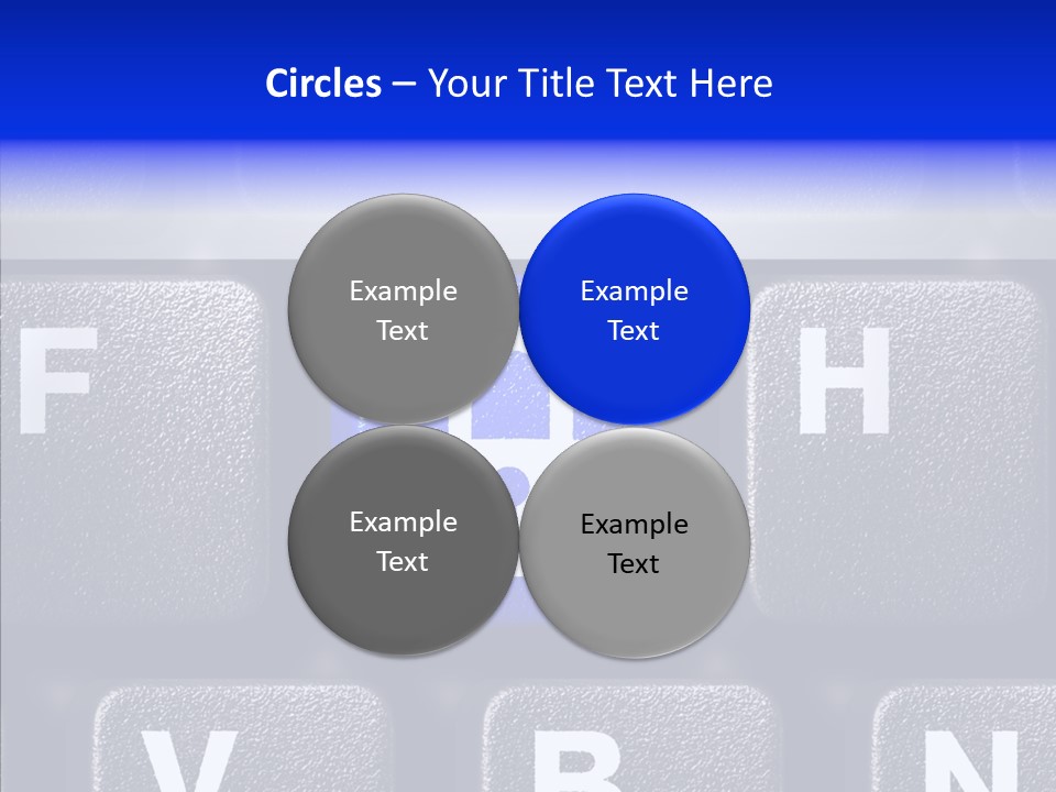 Internet Button Network PowerPoint Template