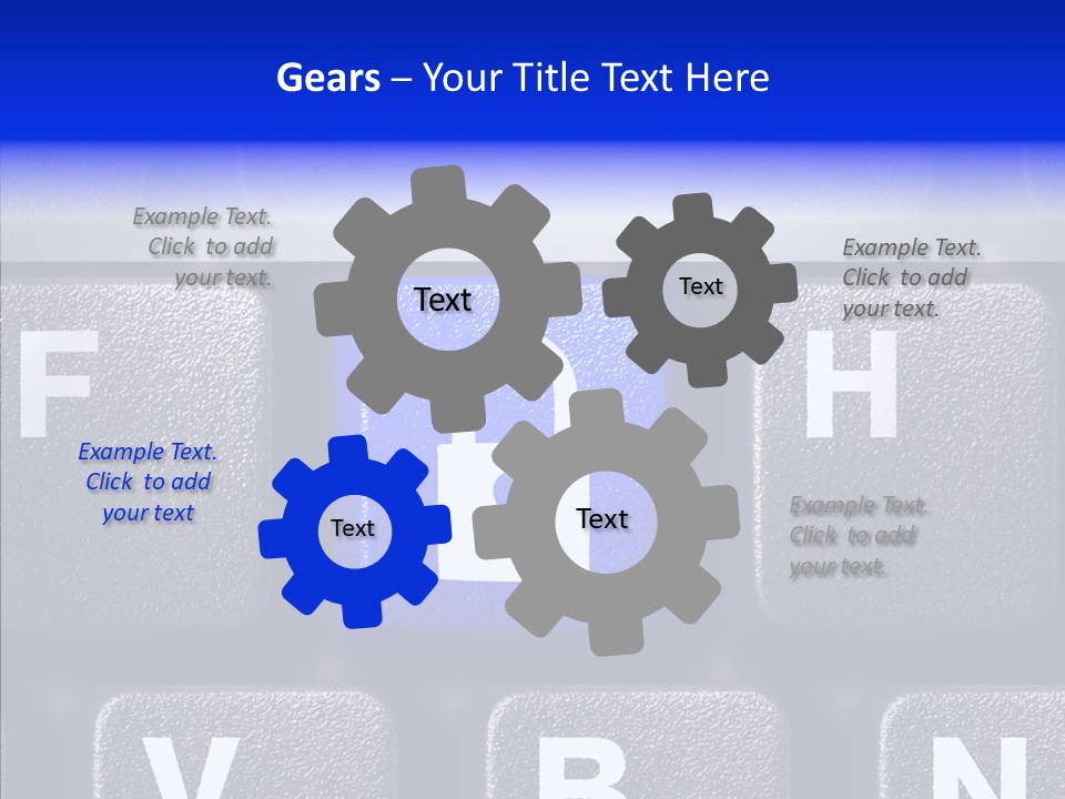 Internet Button Network PowerPoint Template
