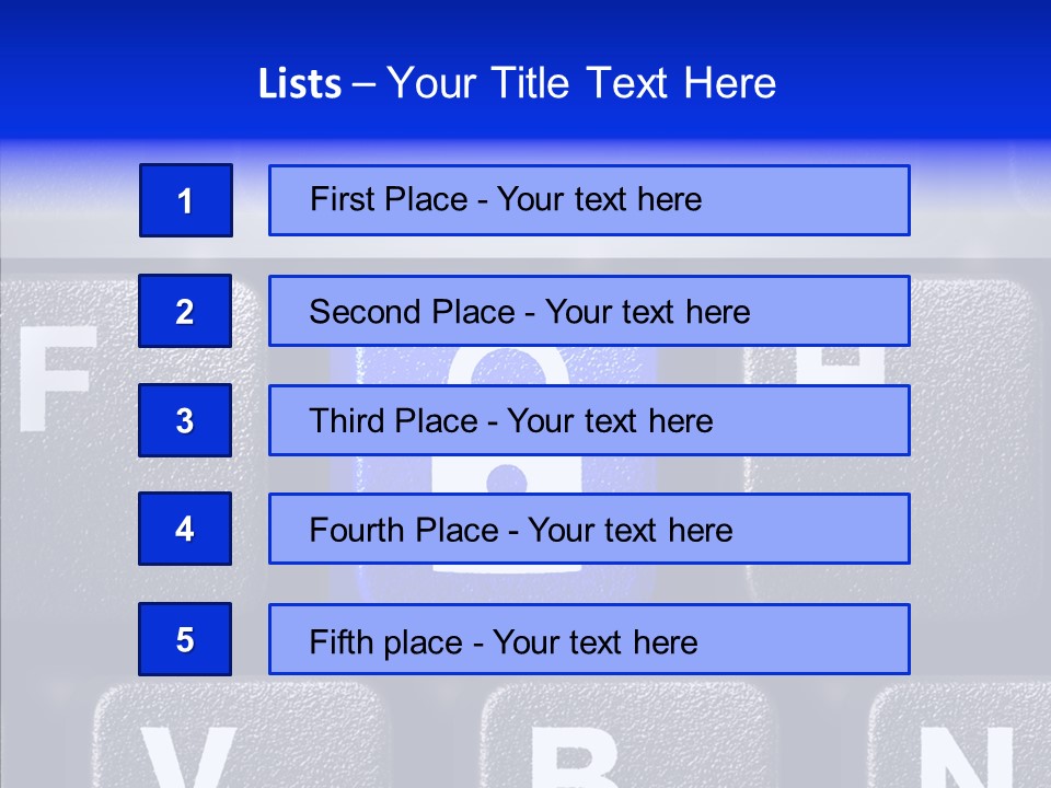 Internet Button Network PowerPoint Template
