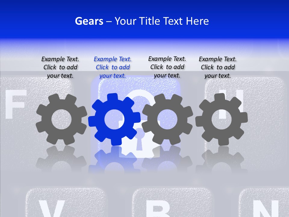 Internet Button Network PowerPoint Template