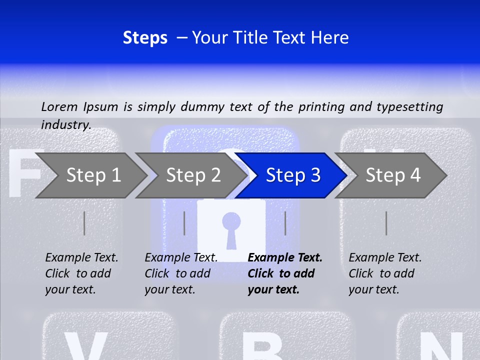 Internet Button Network PowerPoint Template