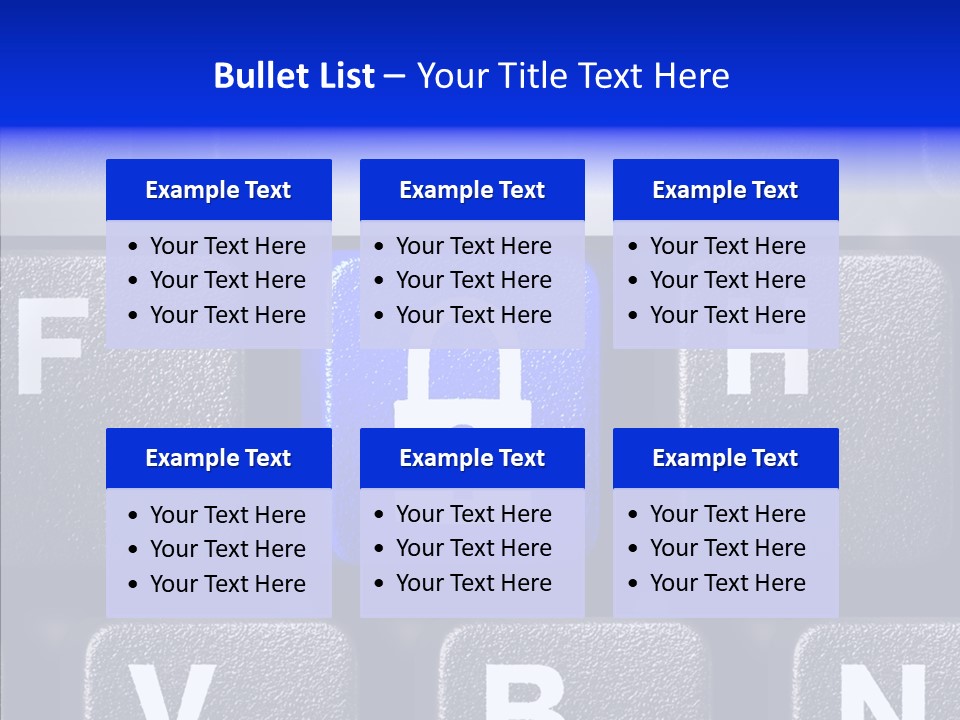 Internet Button Network PowerPoint Template
